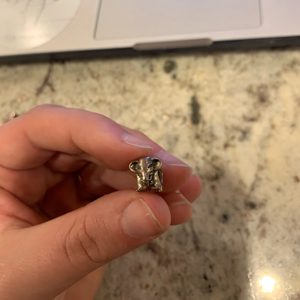 Elephant pandora charm